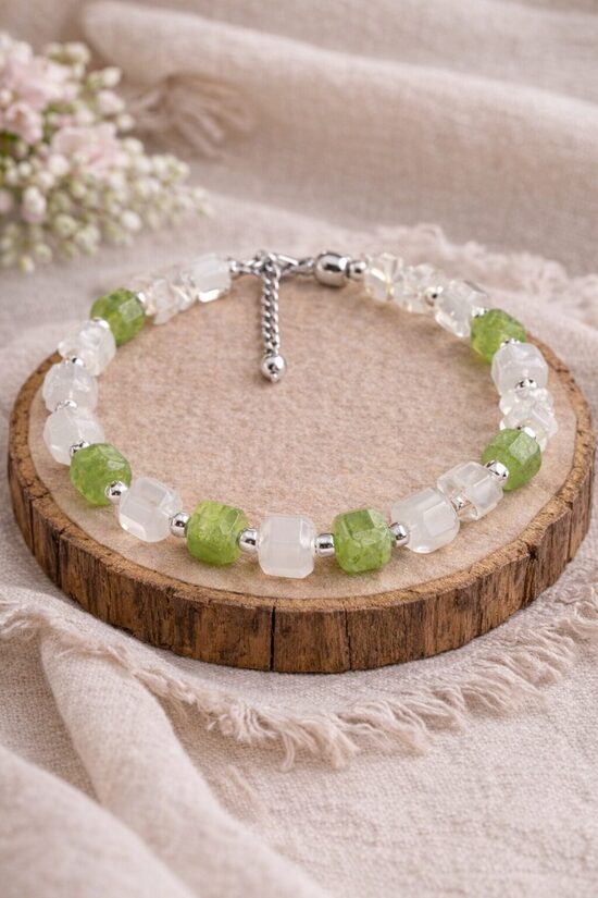 Dabīgo pērļu rokassprādze